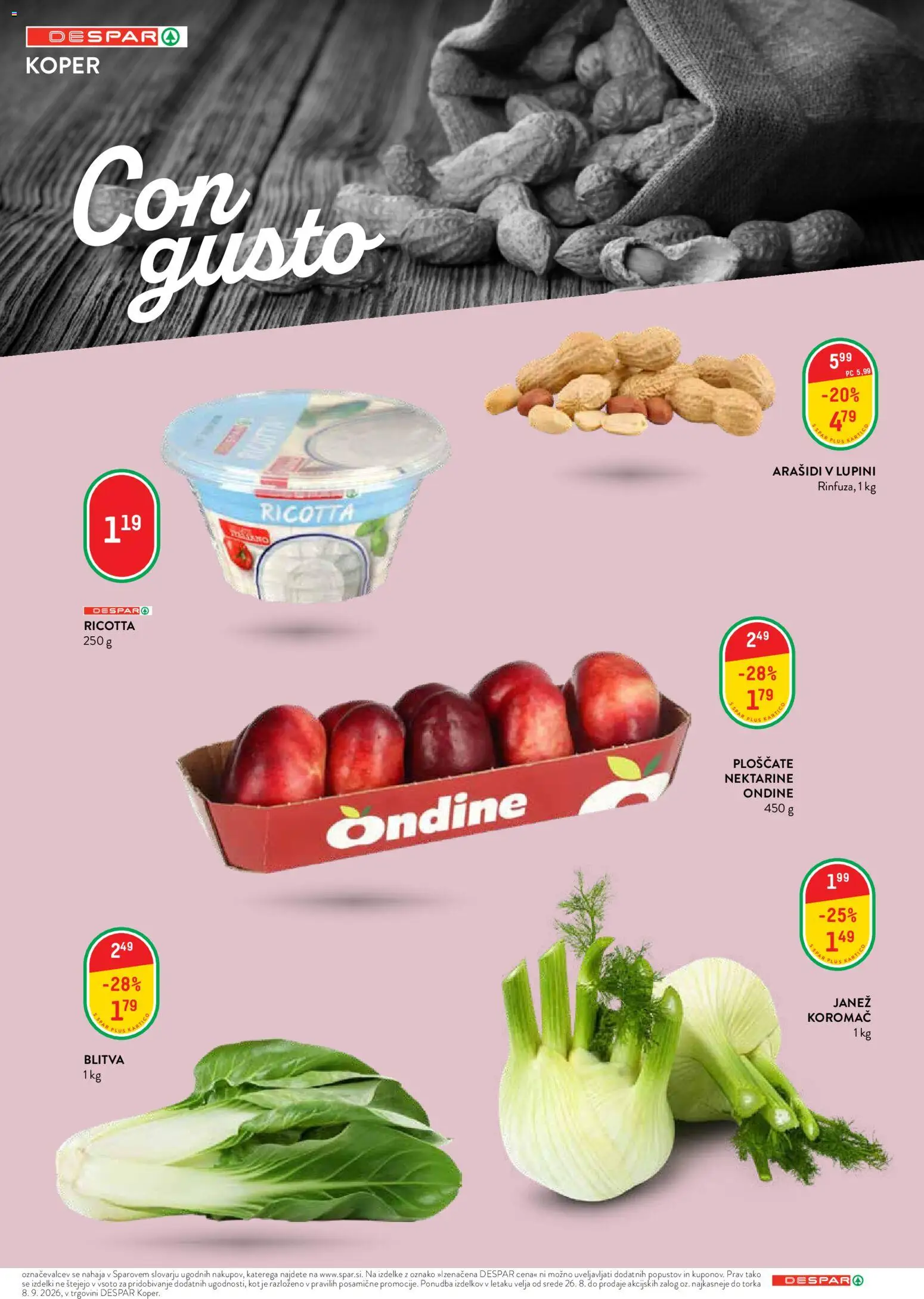 Novi Spar katalog ponudbe – veljaven od 26.08.2026 | Stran: 4