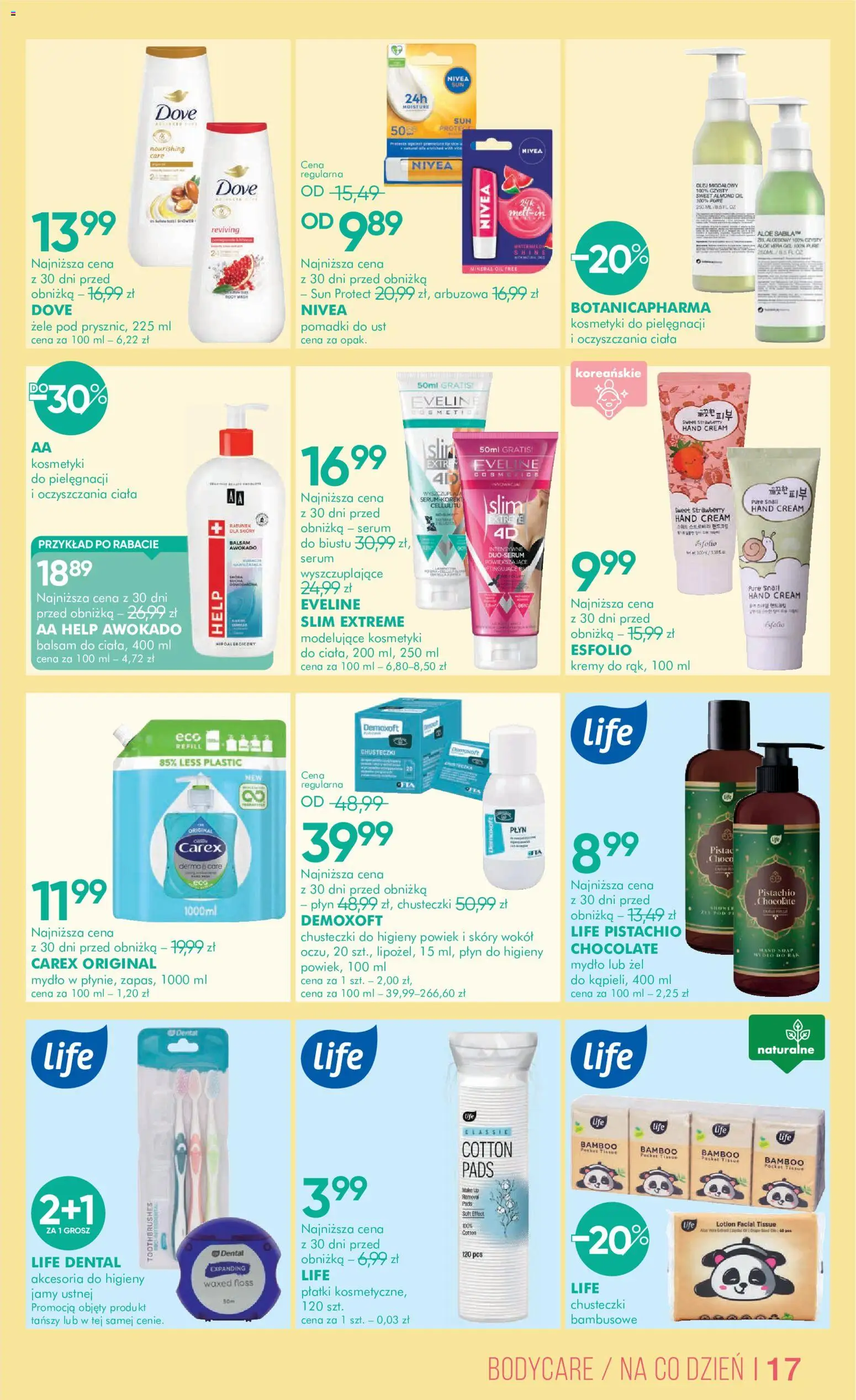 Super-pharm gazetka od 16.06.2026 | Strona: 17 | Produkty: Kosmetyki, Płatki, Mydło, Awokado