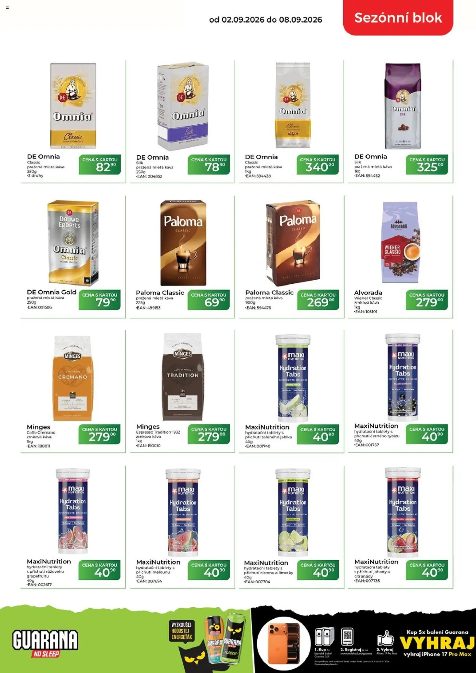 Tamda Foods leták od 02.09.2026 | Strana: 7 | Produkty: Káva, Jahody, Zrnková káva, Mletá káva