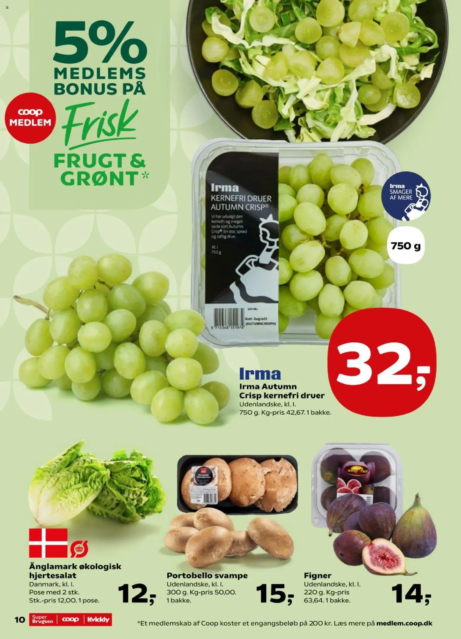 Super Brugsen tilbudsavis – gyldig fra 25/09/2026 | Side: 10
