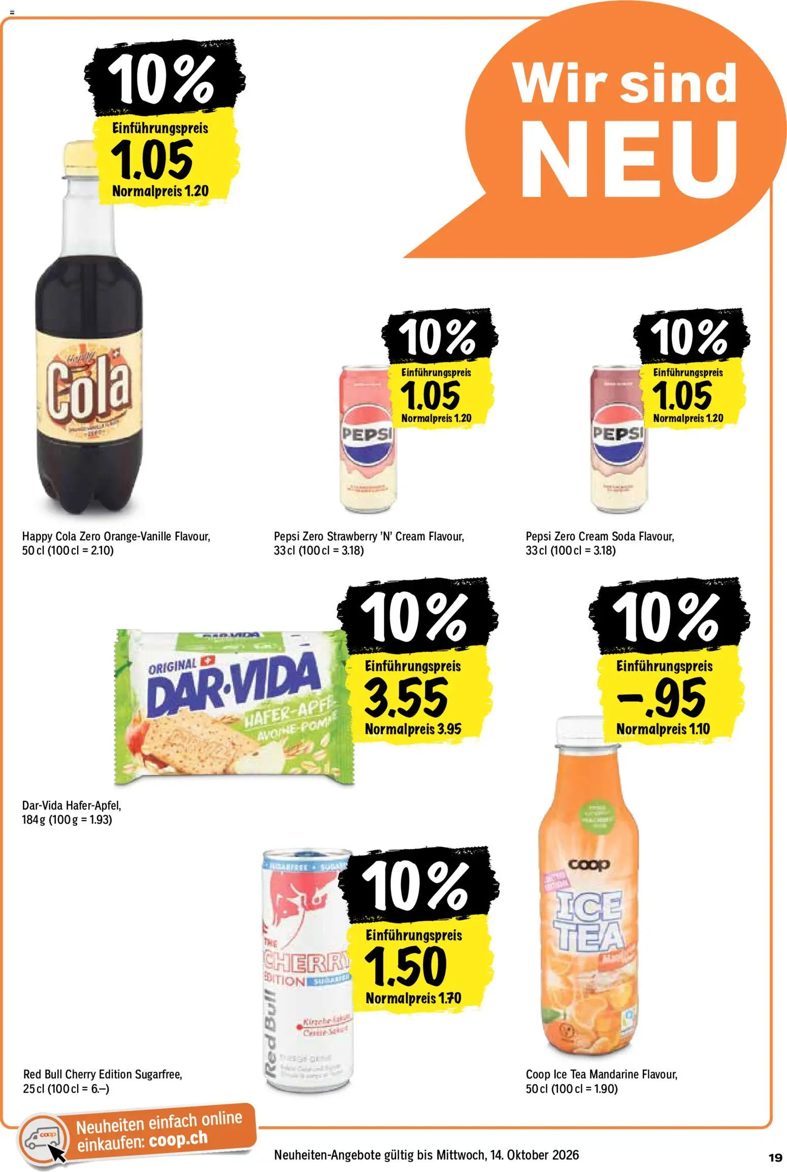 Coop aktionen – gültig ab 01.10.2026 | Seite: 19