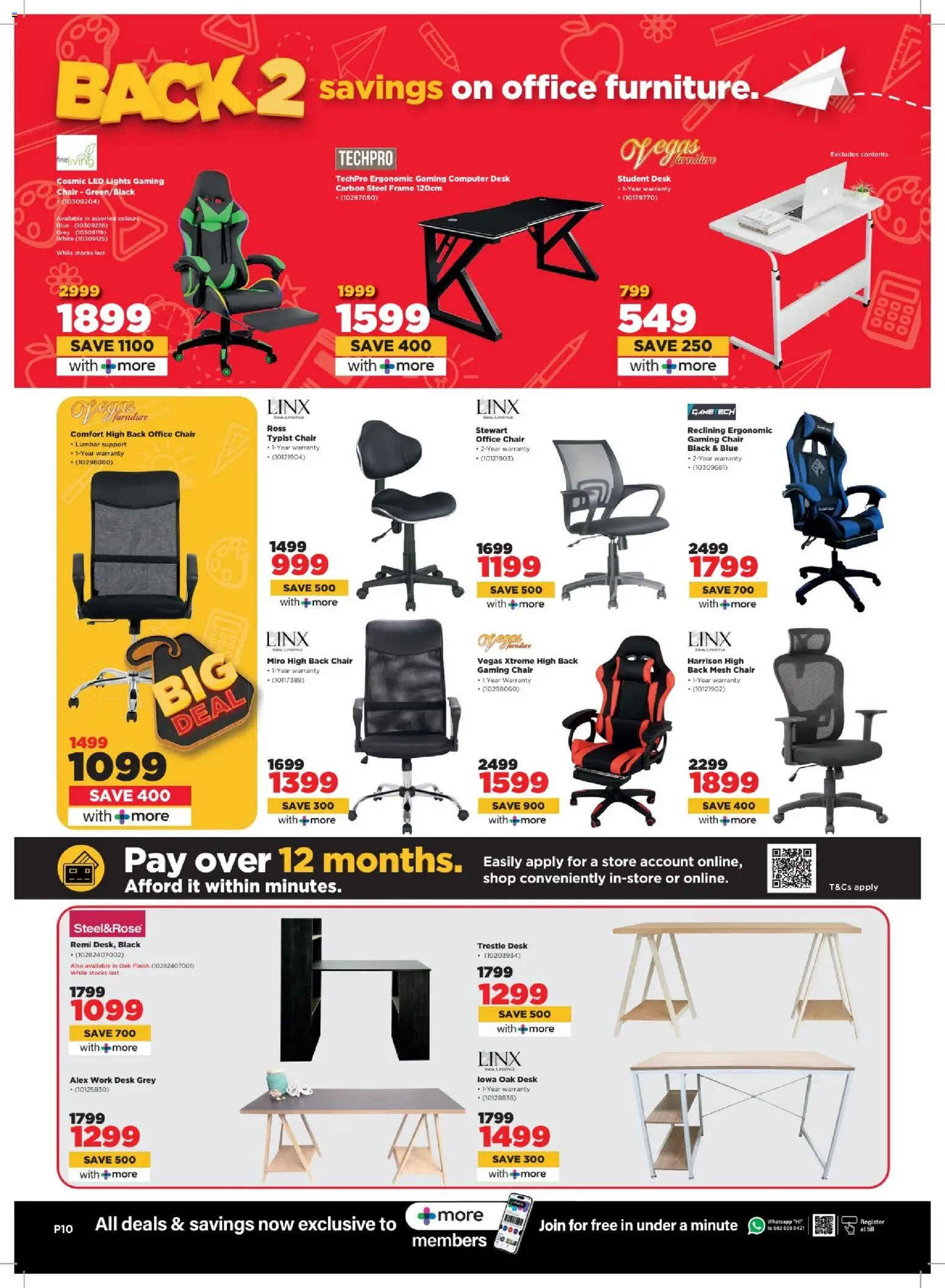 New HiFi Corp catalogue – valid from 04/02/2026 | Page: 10 | Products: Computer, Desk, Frame, Work desk