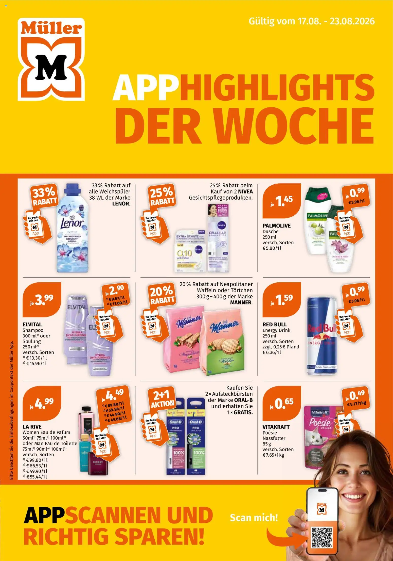 Müller Prospekt – gültig ab 17.08.2026 | Seite: 1