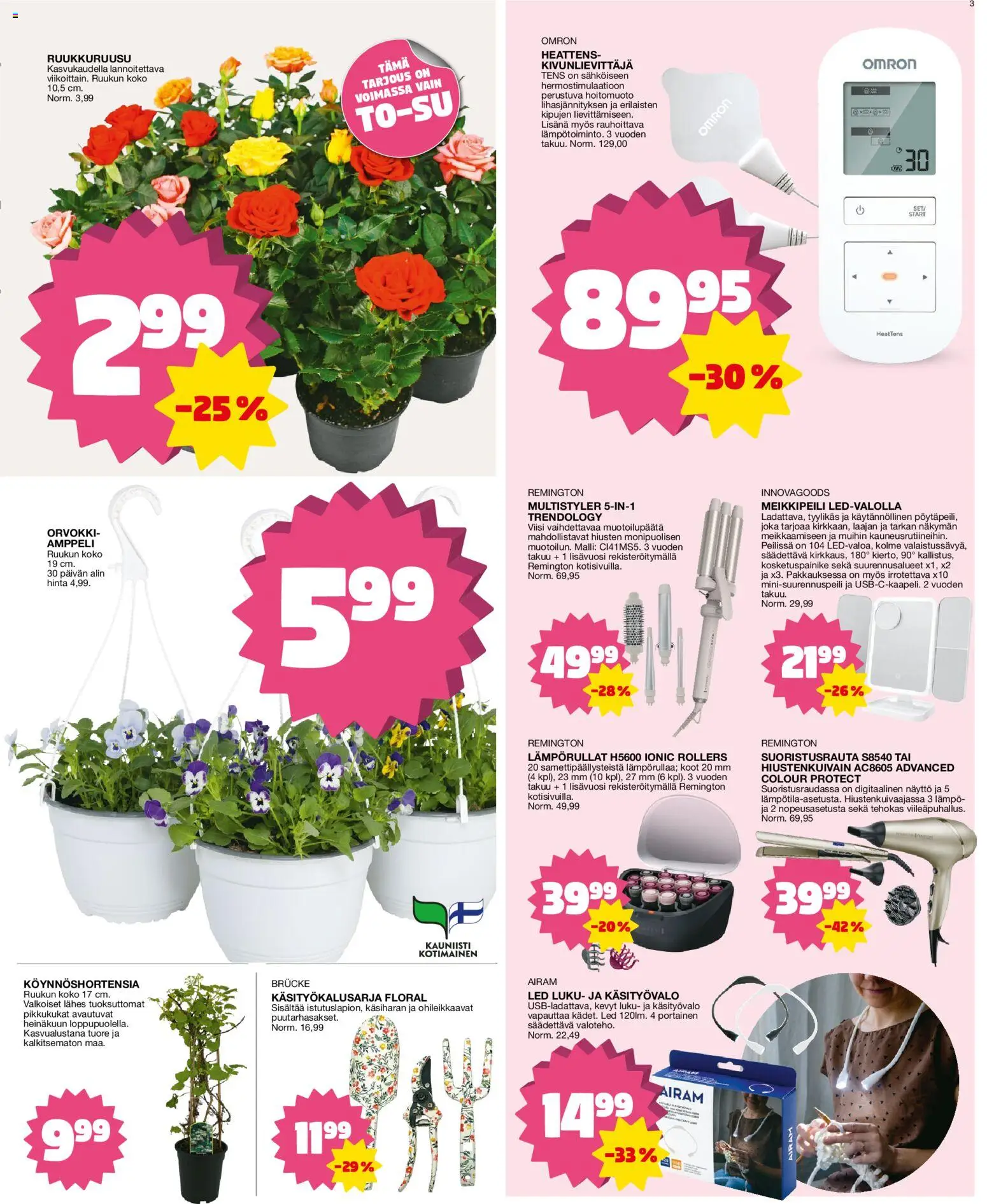 Tokmanni tarjoukset – voimassa 04.05.2026 alkaen | Sivu: 3