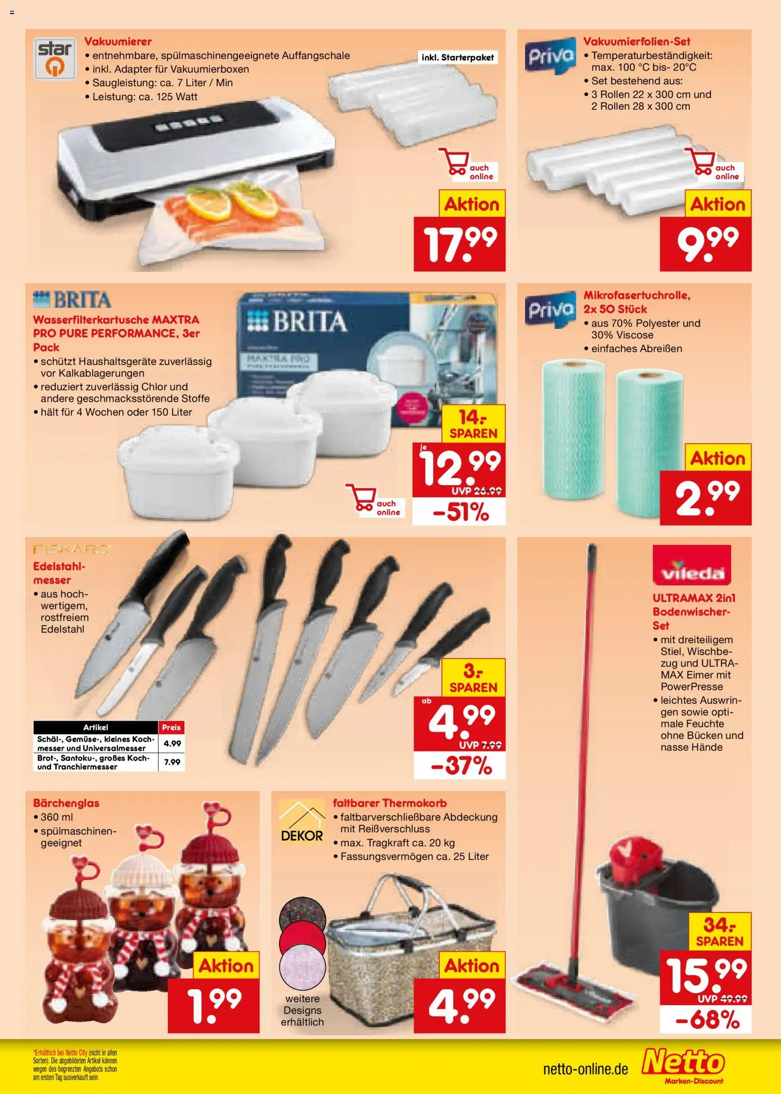Netto Marken-Discount Prospekt – gültig ab 05.10.2026 | Seite: 45 | Produkte: Adapter, Vakuumierer