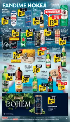 Náhled letáku Albert leták - Hypermarket od 27.05.2026 | Strana: 17 | Produkty: Staropramen 10, Kozel 10, Nealkoholické pivo, Svijany