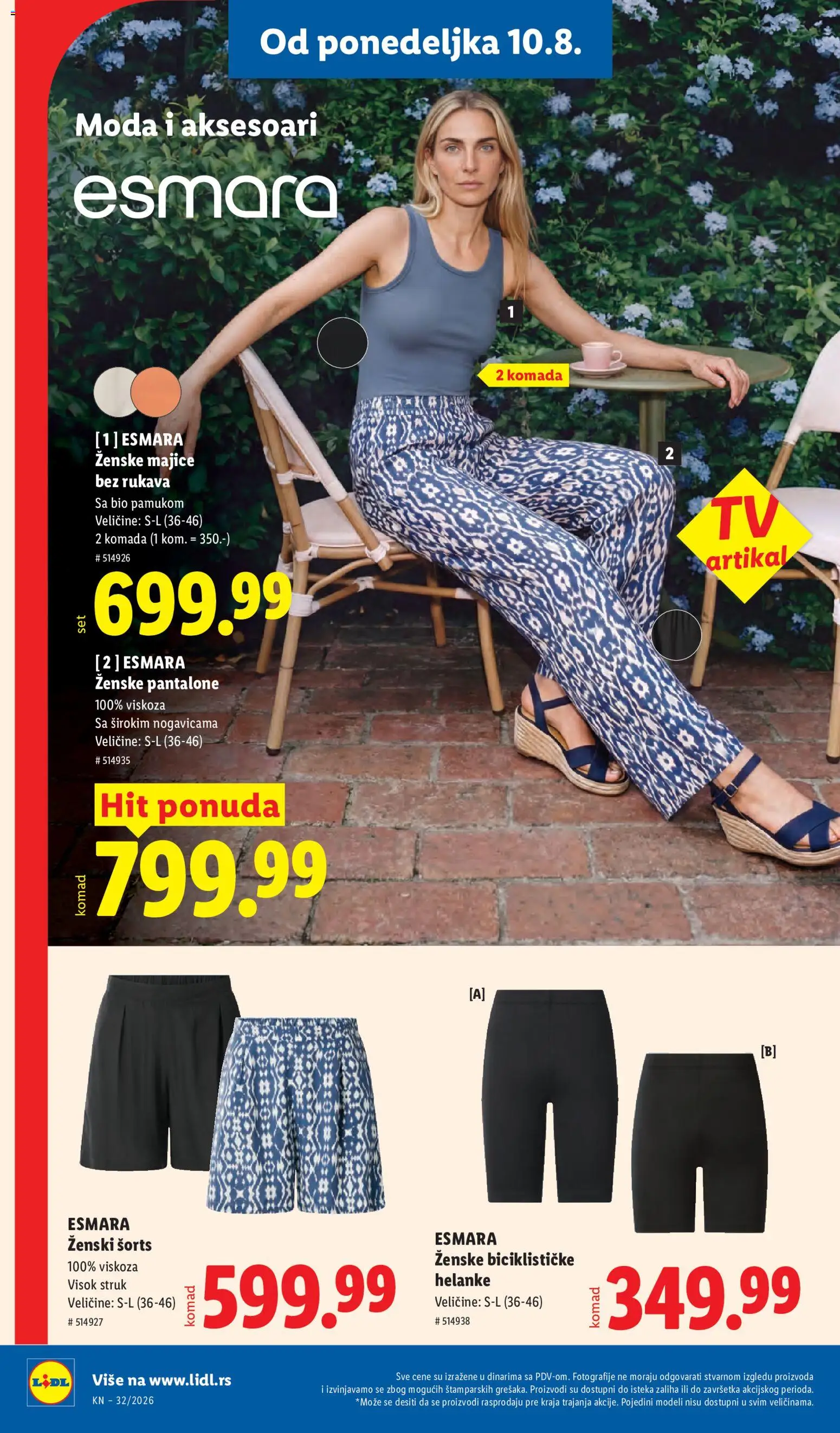 Lidl katalog - važi od 06.08.2026 | Strana: 82