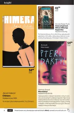 Pogląd oferty "Empik promocje" - ważna od 23.09.2026 | Strona: 6 | Produkty: Daktyl, Książki