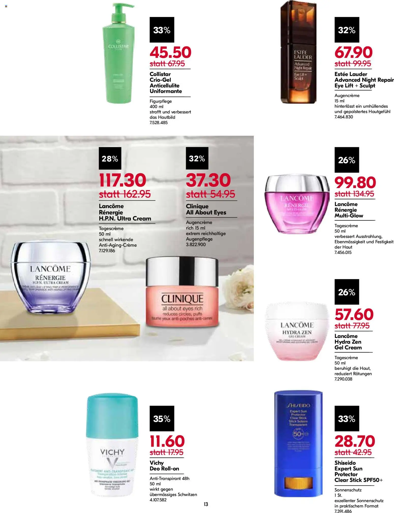 Import Parfumerie aktionen – gültig ab 20.08.2026 | Seite: 13 | Produkte: Antitranspirant, Tagescreme