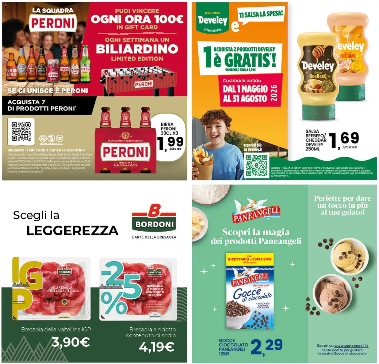 Volantino Interspar del 08.06.2026 | Pagina: 30 | Prodotti: Cioccolato, Birra, Bresaola, Salsa