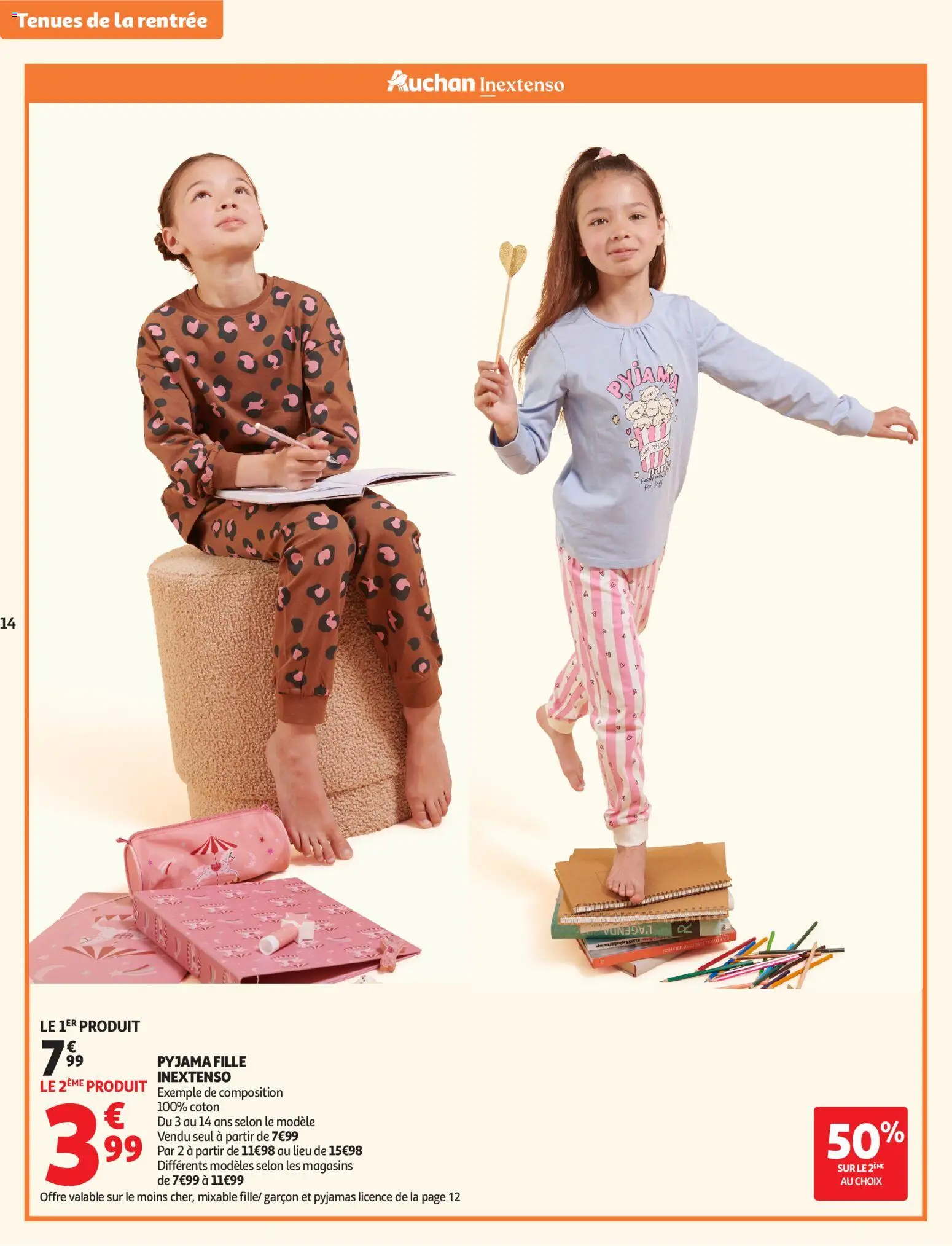 {H1} | Pagina: 14 | Producten: La, Pyjama