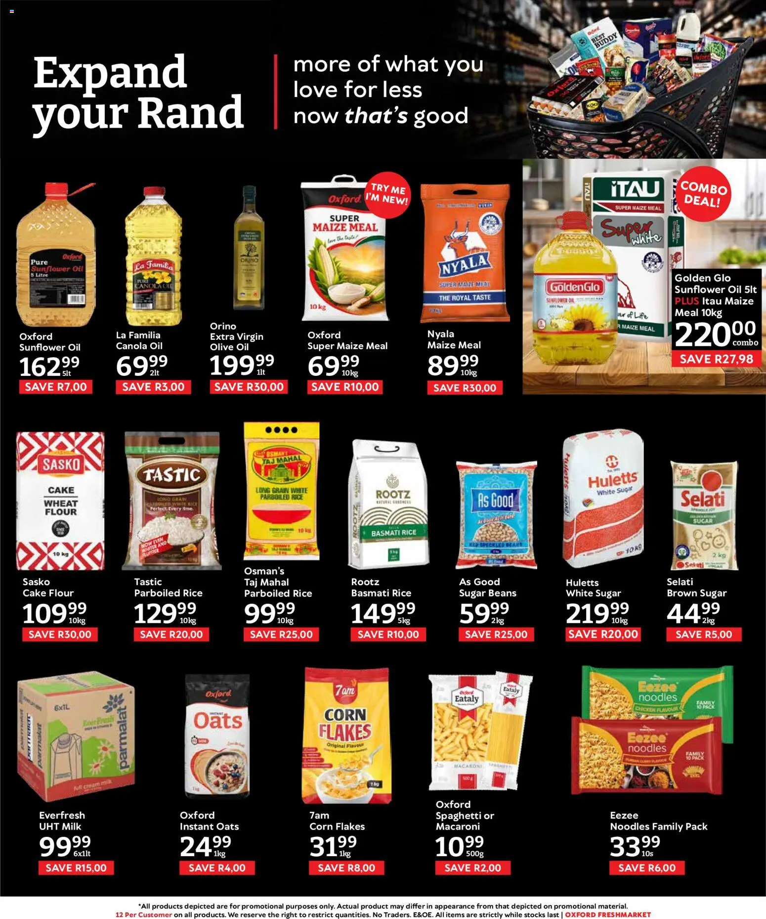 New Oxford Freshmarket catalogue – valid from 05/08/2026 | Page: 7 | Products: Chicken, Cream, Flakes, Sugar