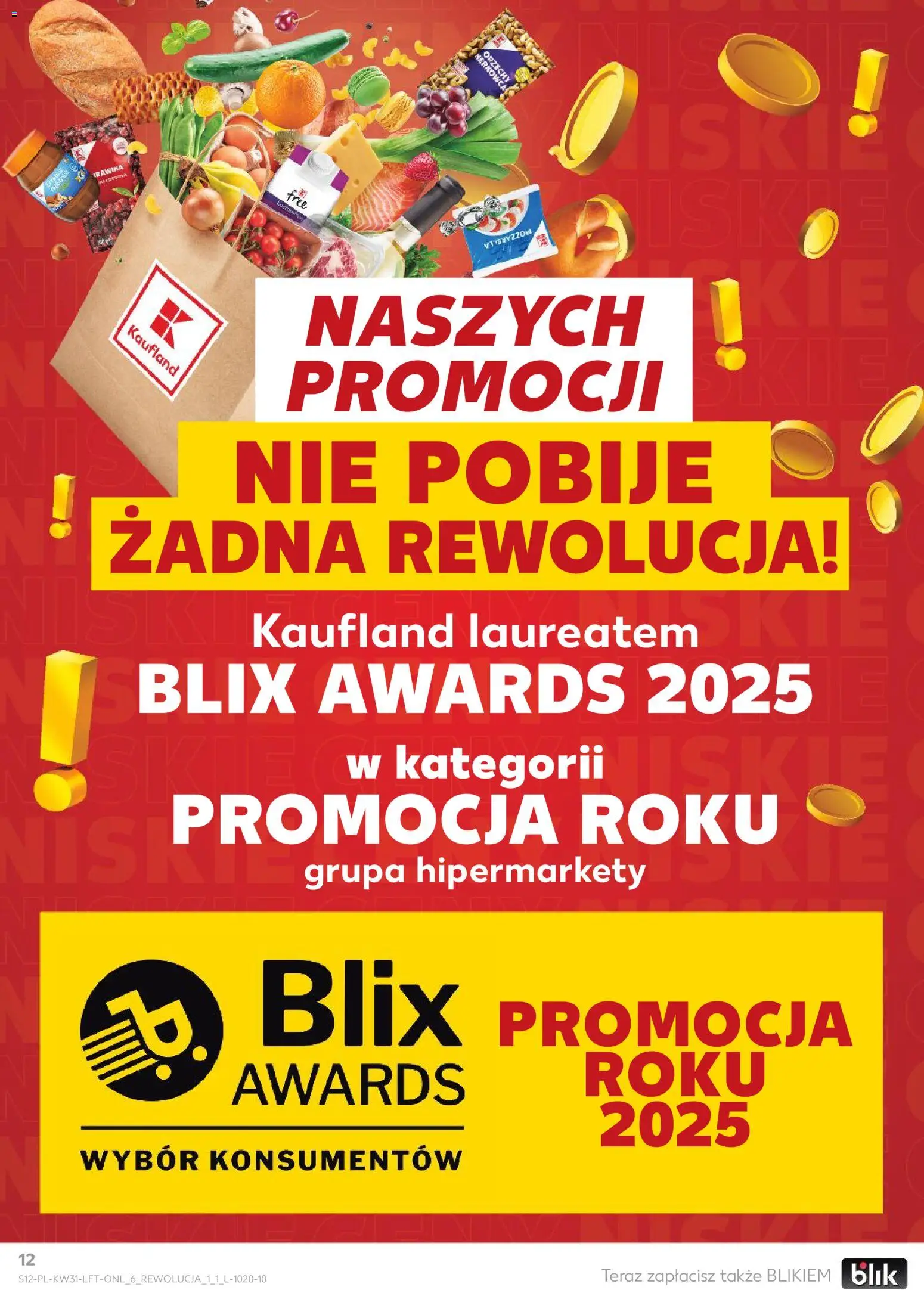 Kaufland gazetka od 30.07.2026 | Strona: 12 | Produkty: Orzechy nerkowca, Mozzarella, Orzechy