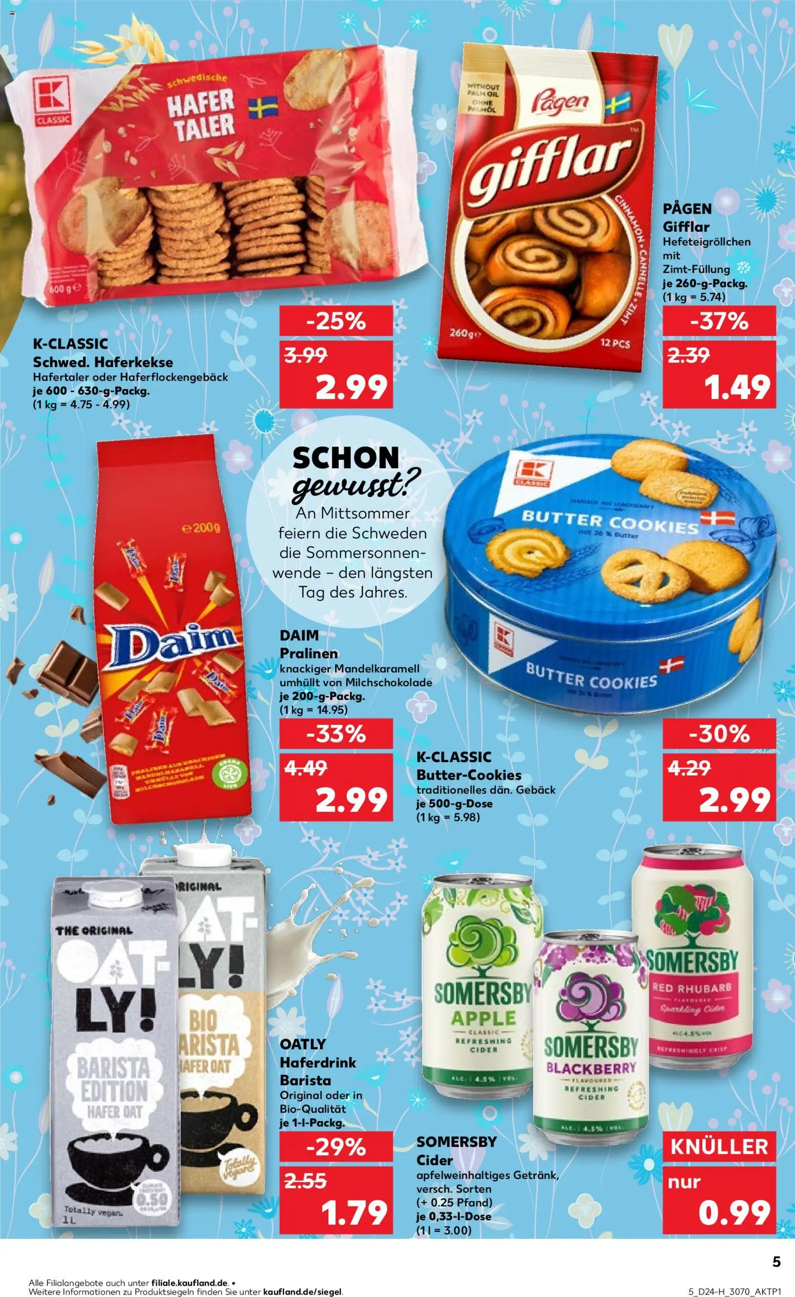 Kaufland Prospekt Leipzig – gültig ab 11.06.2026 | Seite: 5 | Produkte: Butter, Apple, Haferdrink, Oatly