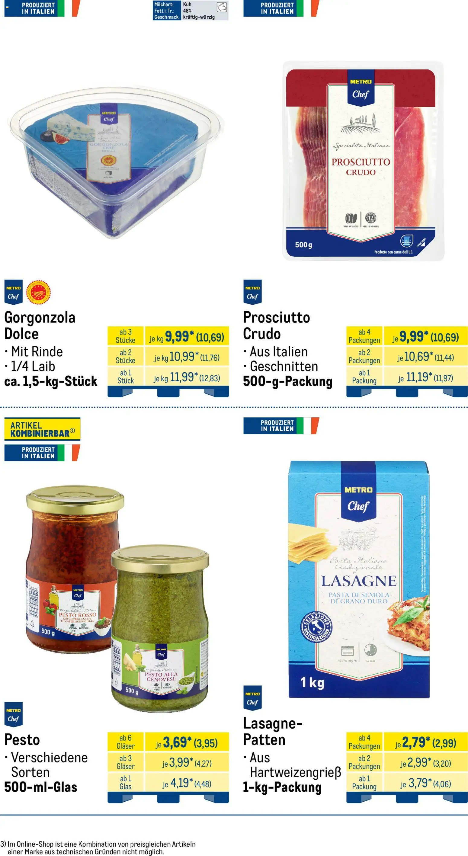 Metro Monats-Menü – gültig ab 01.07.2026 | Seite: 5 | Produkte: Tomaten, Pasta