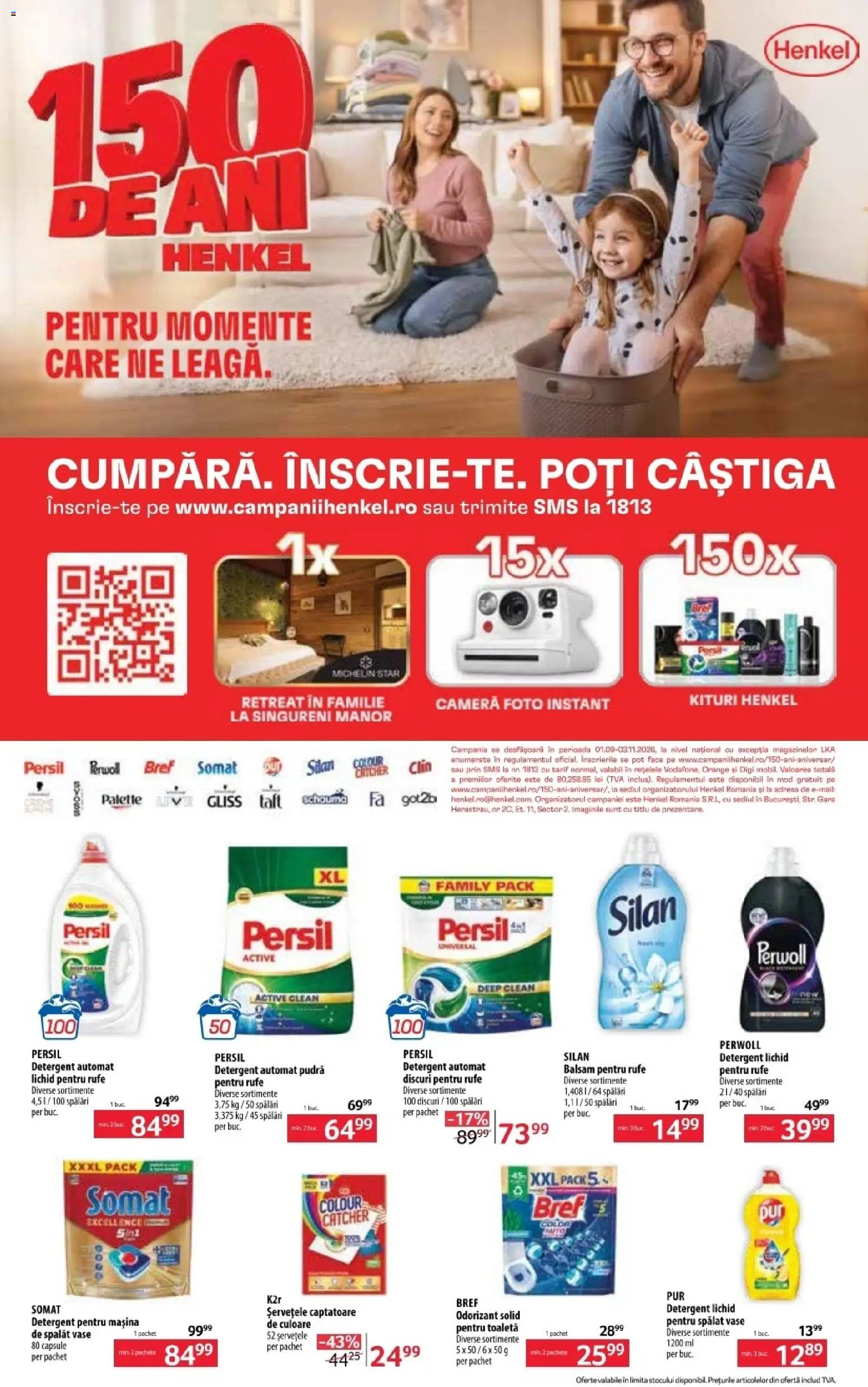 Noul catalog Selgros – valabil de la 16.10.2026 | Pagină: 24 | Produse: Silan, Clean, Detergent Automat, Detergent