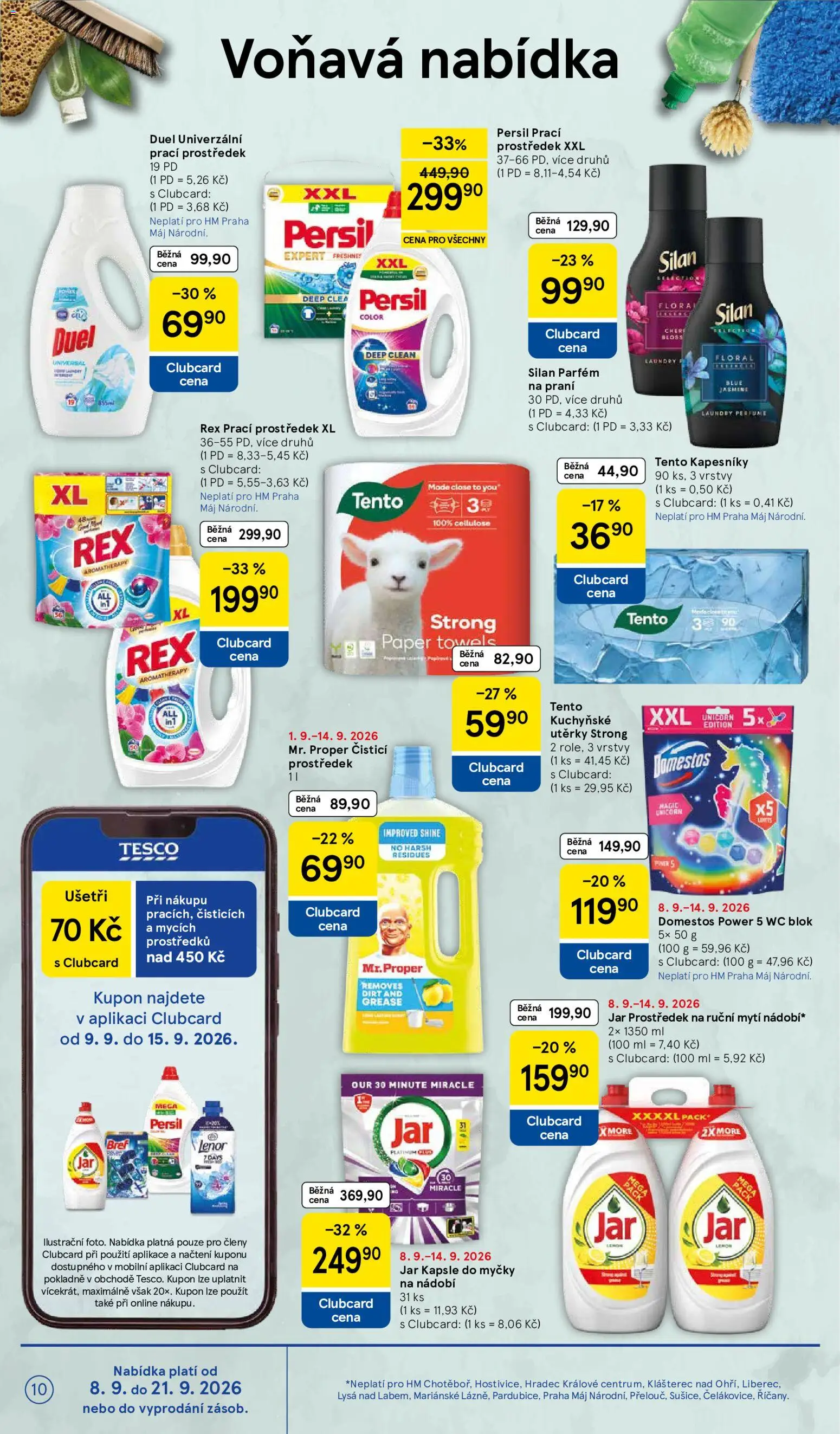 Tesco leták - Hypermarket od 09.09.2026 | Strana: 10