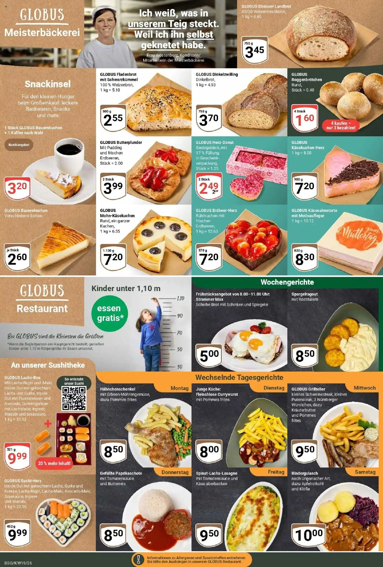Globus Prospekt Braunschweig	 (ab 04.05.2026) » Angebote online | Seite: 8 | Produkte: Küche, Pudding, Lachs, Schinken