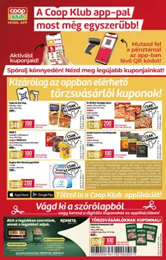 COOP akciós újság - amely érvényes a következő dátumtól: 07.05.2026 | Oldal: 12 | Termékek: Papírtörlő, Tarja, Sonka, Drazsé