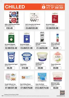 Preview of Booker Wholesale - spring catering news 2026 valid from 22.05.2026 | Page: 114