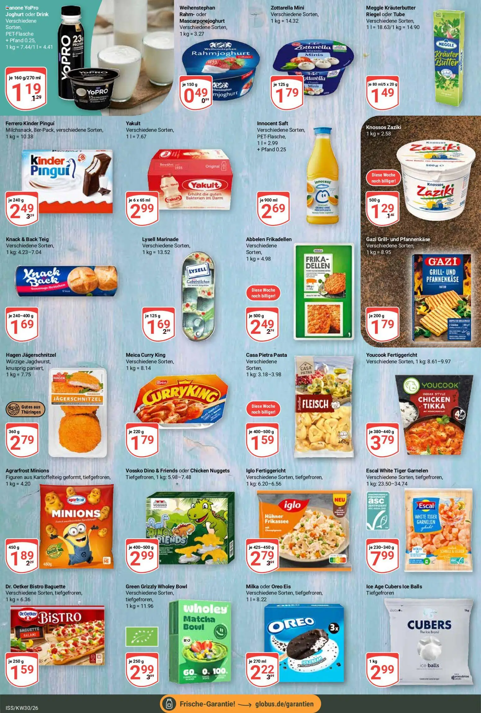 Globus Prospekt – gültig ab 20.07.2026 | Seite: 10 | Produkte: Grill, Youcook, Tiger garnelen, Fleisch