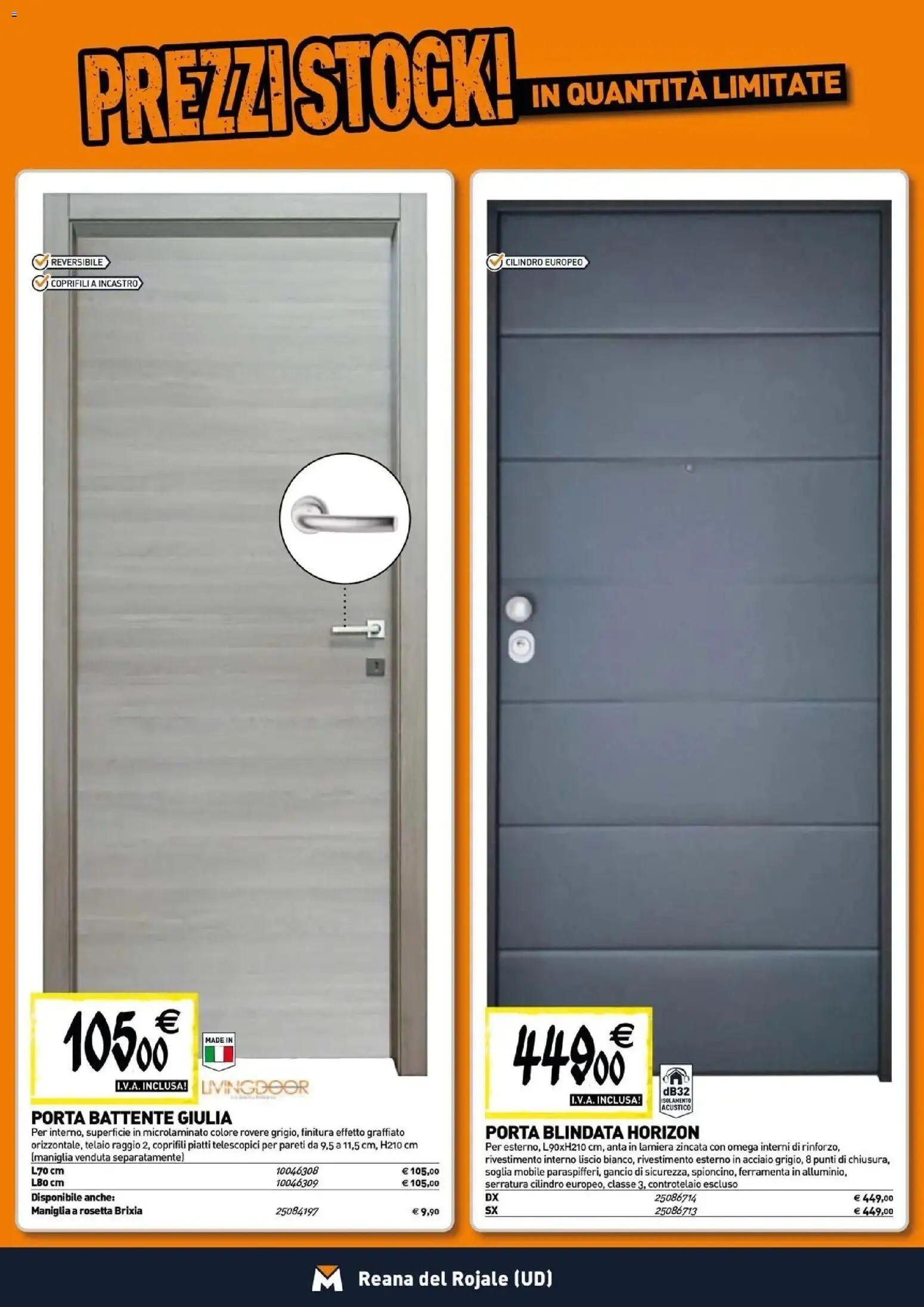 Nuovo TECNOMAT catalogo Reana del Rojale dal 27/08/2026 > offerte anteprima 🛍️ | Pagina: 10 | Prodotti: Mobile, Porta, Piatti, Omega