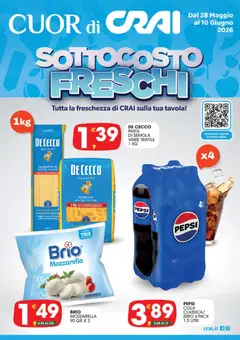 Anteprima del volantino CRAI volantino Cuor di Crai Biancavilla valido a partire dal 28.05.2026