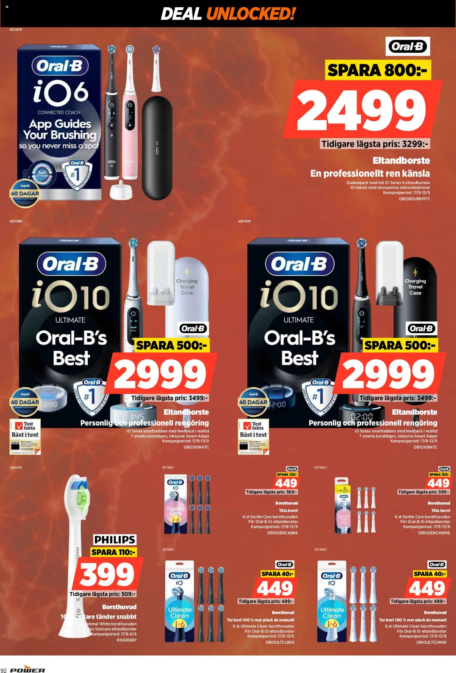 Power reklamblad aktuell från 31/08/2026 | Sida: 92 | Produkter: Eltandborste