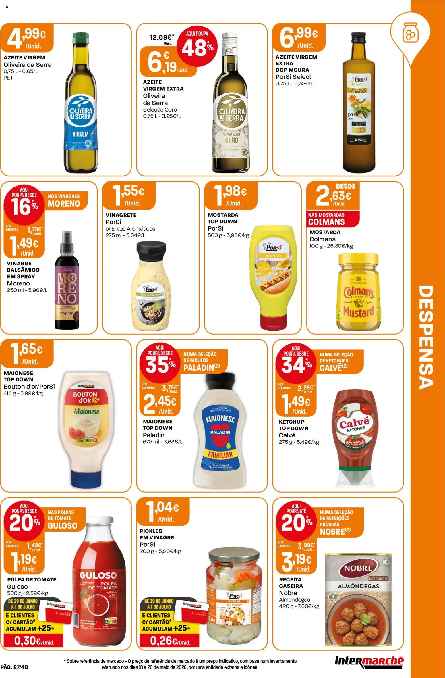 Intermarché folheto │ válido de 25/06/2026 | Página: 27