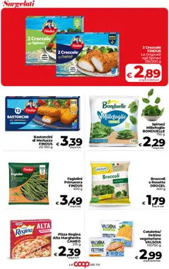 Anteprima del volantino COOP volantino Superstore Sicilia valido a partire dal 10/07/2026 | Pagina: 20 | Prodotti: Merluzzo, Spinaci, Broccoli, Fagiolini