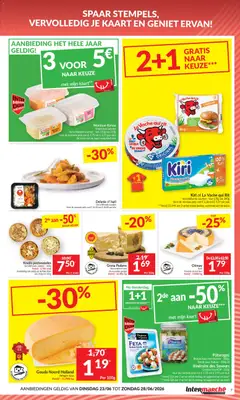 Intermarché folder week 26 - Voorbeeld van een folder van Intermarché, geldig van 23/06/2026 | Pagina: 7 | Producten: Bier, Salades, La, Melk