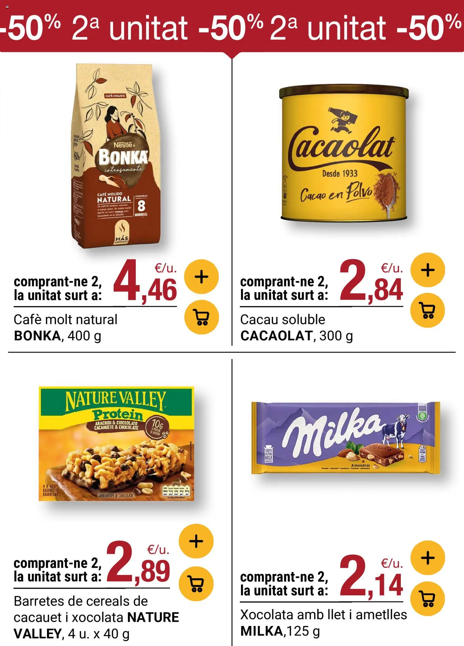 Bonpreu folleto │ válido desde el 29/09/2026 | Página: 19 | Productos: Café, Café molido, Almendras, Cacao