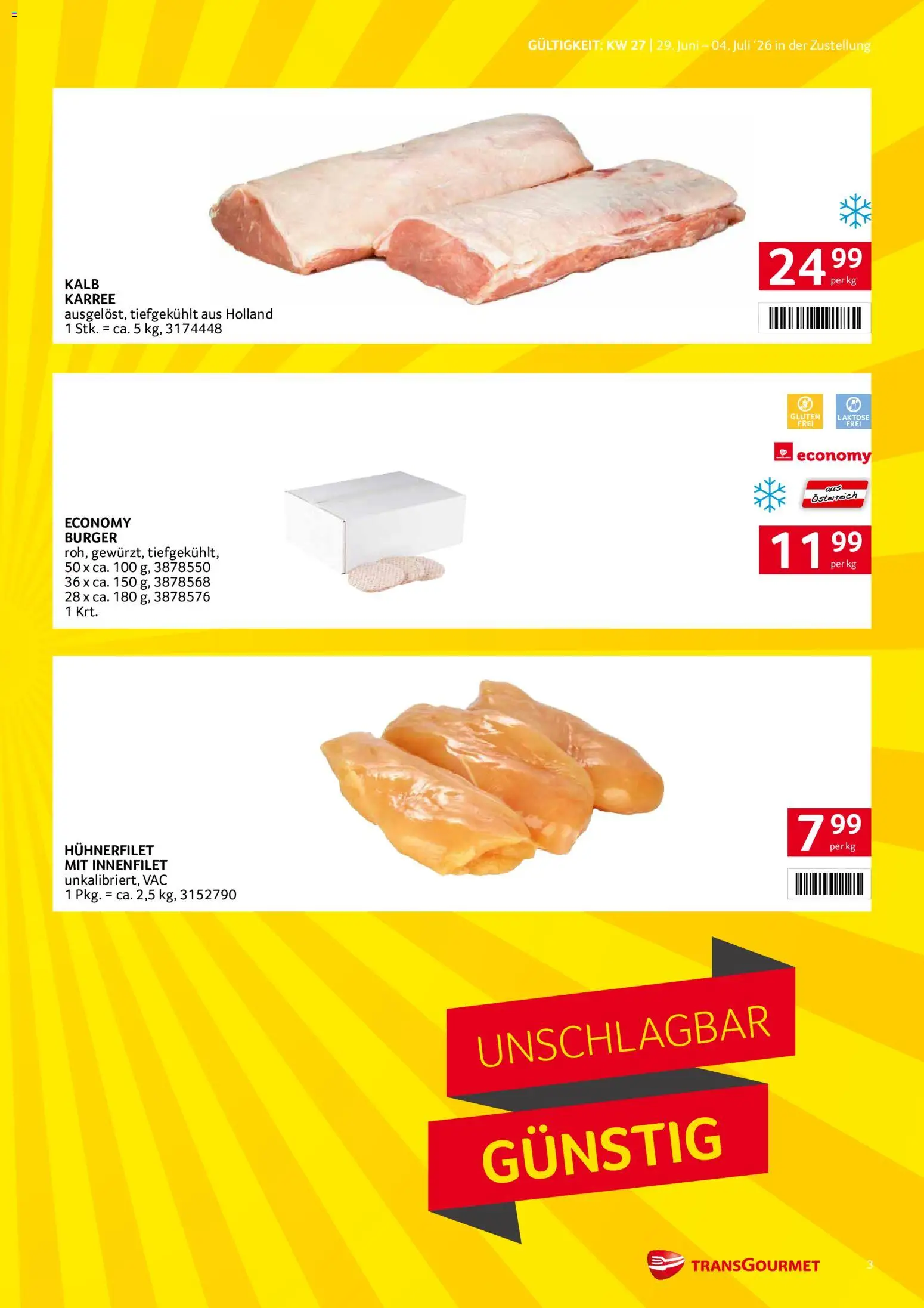Transgourmet Zustellaktion gültig ab 29.06.2026 | Seite: 3