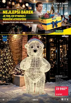 Náhled letáku Makro leták - Dekorace od 21.10.2026