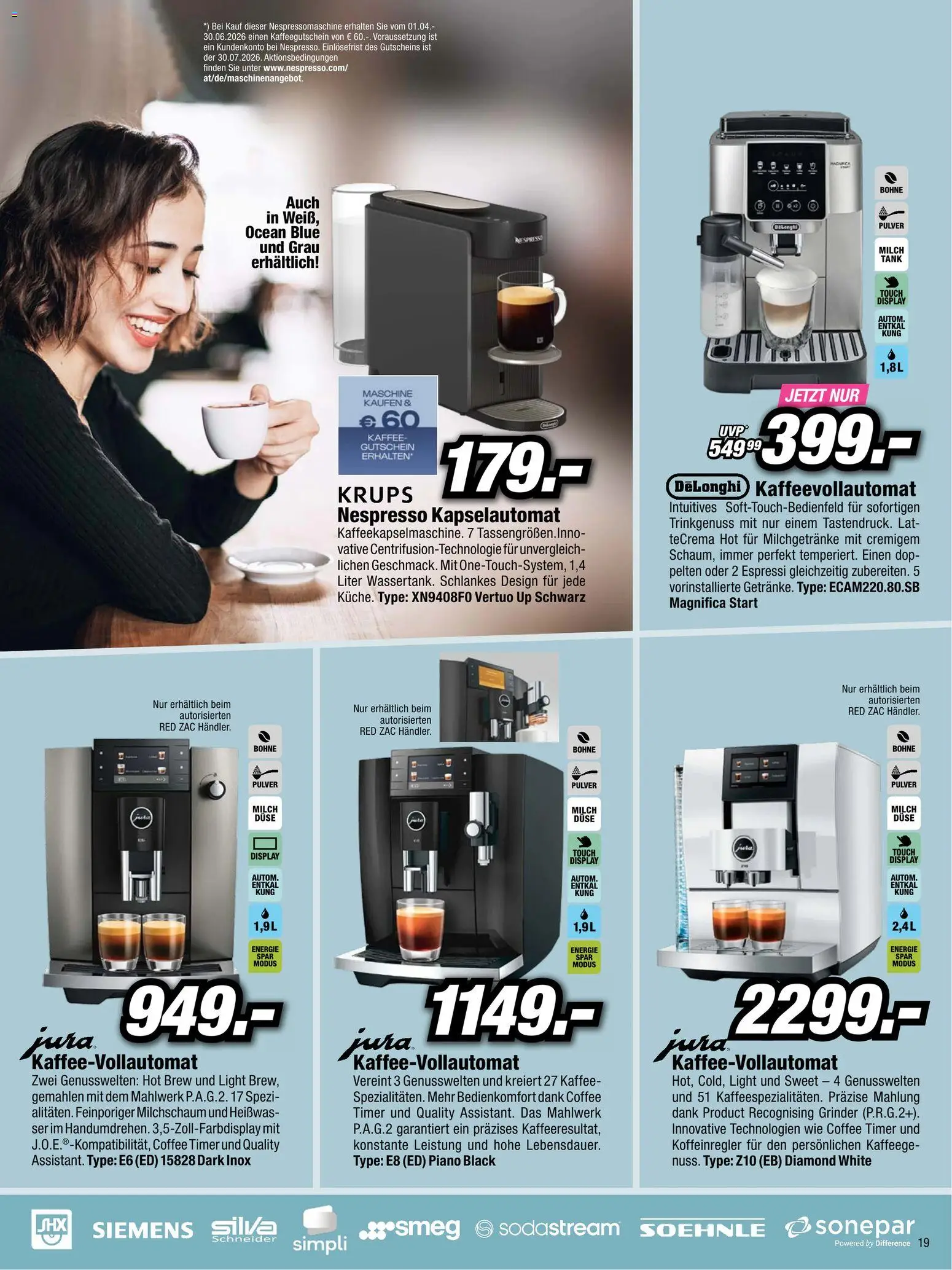 RED ZAC Flugblatt gültig ab 27.05.2026 | Seite: 19 | Produkte: Milch, Kaffee