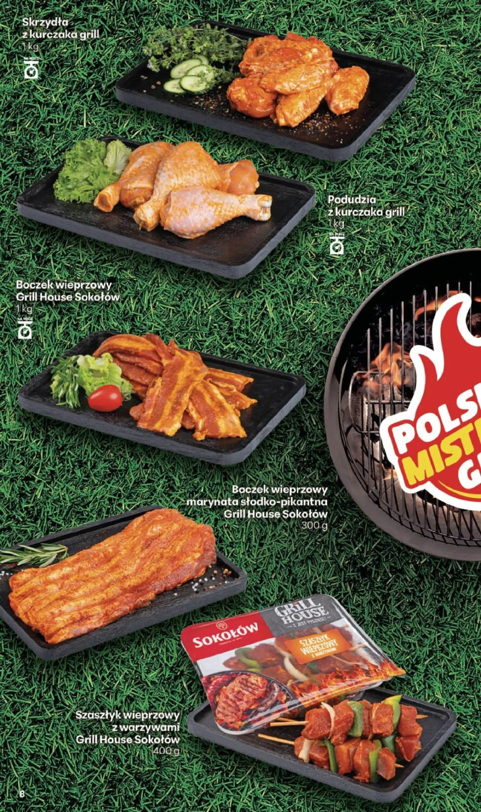 Delikatesy Centrum gazetka od 02.07.2026 | Strona: 8 | Produkty: Boczek wieprzowy, Grill, Boczek