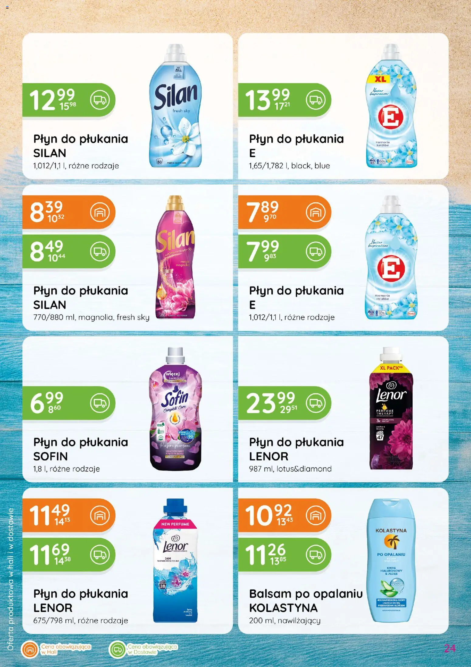Eurocash gazetka - Katalog Chemiczny od 02.07.2026 | Strona: 24 | Produkty: Aloes, Płyn do płukania Lenor