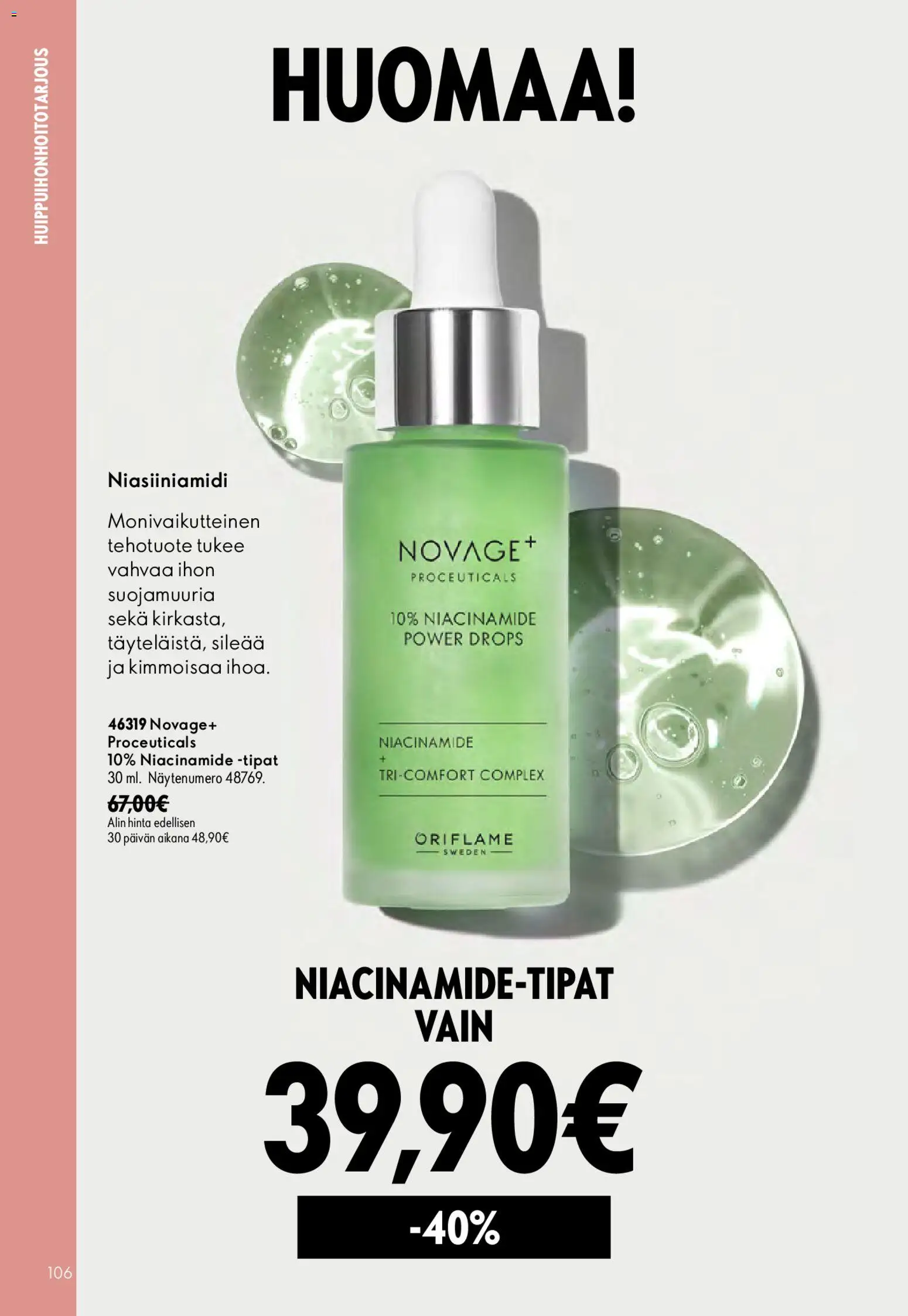 Oriflame tarjoukset – voimassa 26/08/2026 alkaen | Sivu: 106