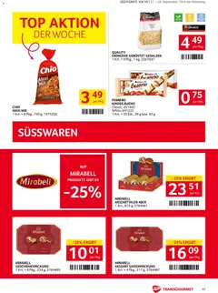 Transgourmet Flugblatt ab 20.09.2026 gültig | Seite: 21