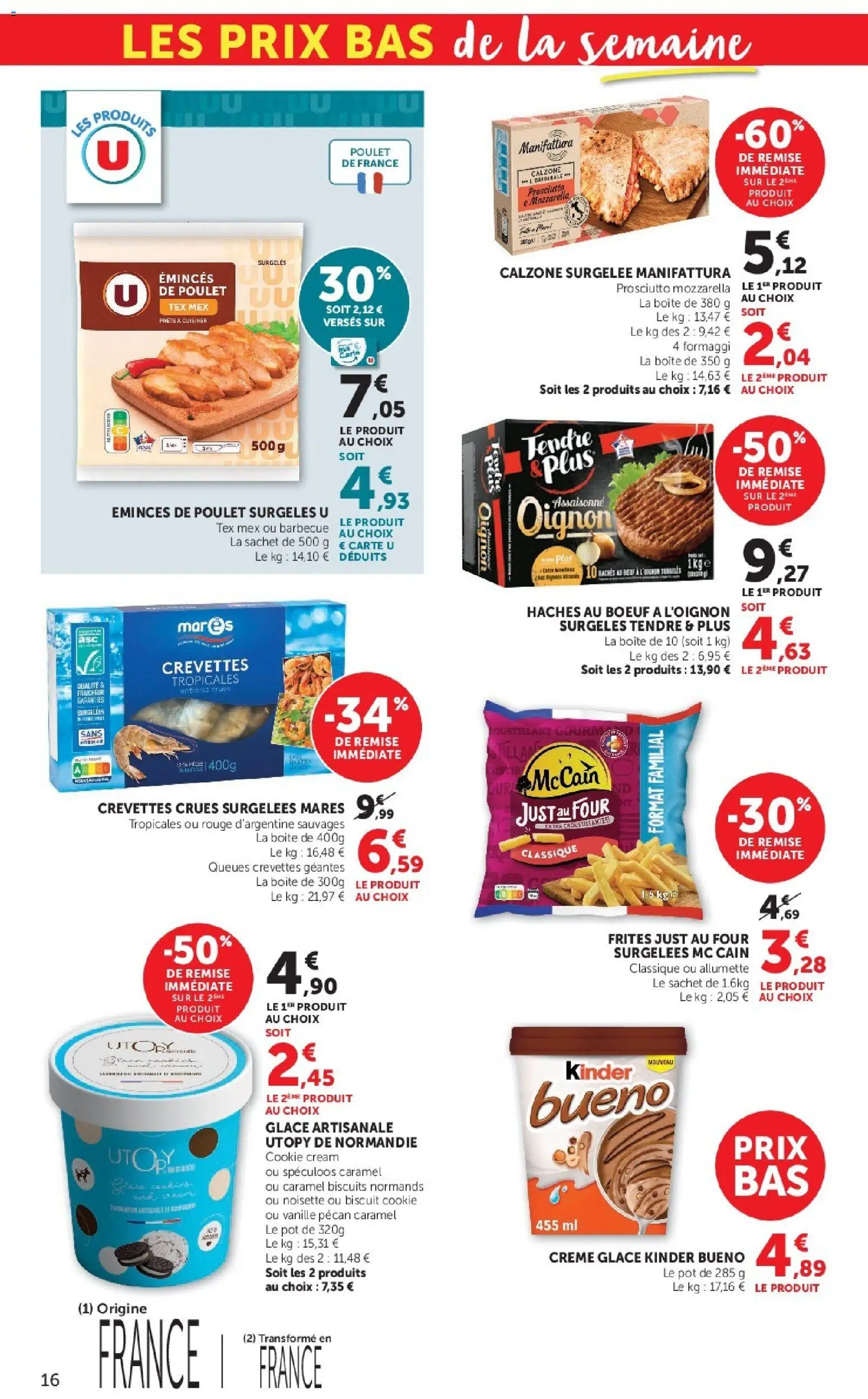{H1} | Page: 16 | Produits: Barbecue, Crevettes, Crevettes crues, Biscuits