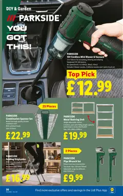 Preview of Weekly offers Lidl England valid from 01/10/2026 | Page: 30
