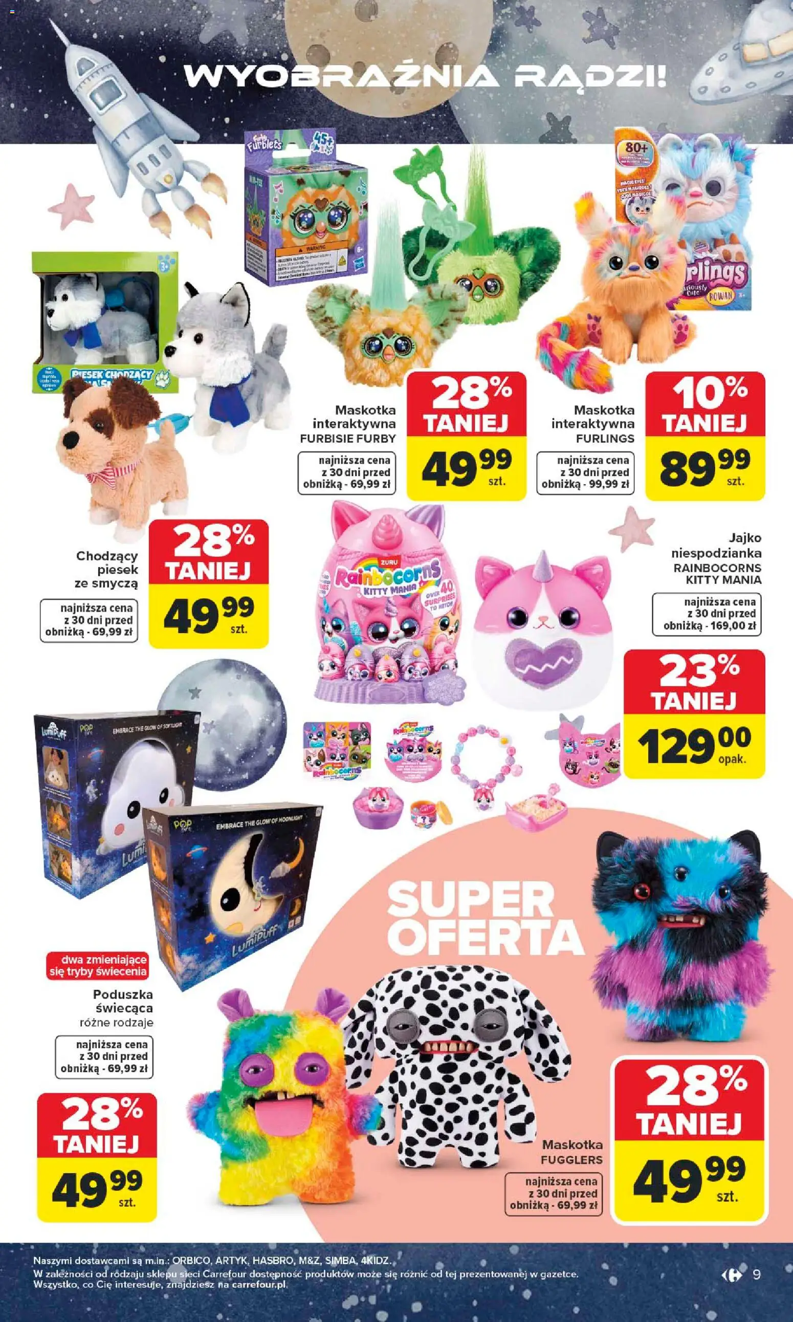 Carrefour gazetka - Dzień Dziecka od 18.05.2026 | Strona: 9 | Produkty: Poduszka