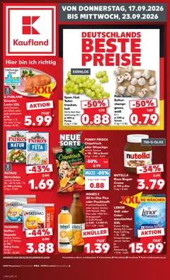 Náhled letáku Kaufland Německo leták od 17.09.2026