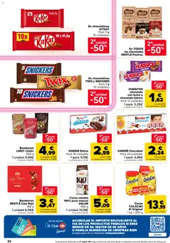 Vista previa KINDER Chocolate Pack 24 unidades, Kinder Chocolate válido desde el 10/09/2026 | Página: 46