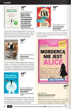 Pogląd oferty "Empik promocje" - ważna od 23.09.2026 | Strona: 64 | Produkty: Książki, Zapach