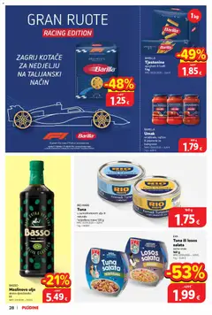 Tuna ili losos salata, razne vrste 160 g - Pregled kataloga iz trgovine Plodine, vrijedi od 28.10.2026 | Stranica: 28