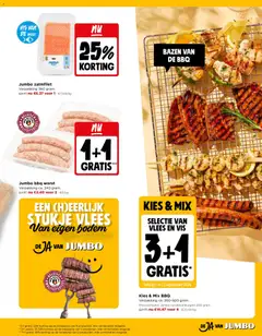 JUMBO folder / publicité - Voorbeeld van een folder van JUMBO, geldig van 06.05.2026 | Pagina: 11 | Producten: Vis, Worst, Sós kalács