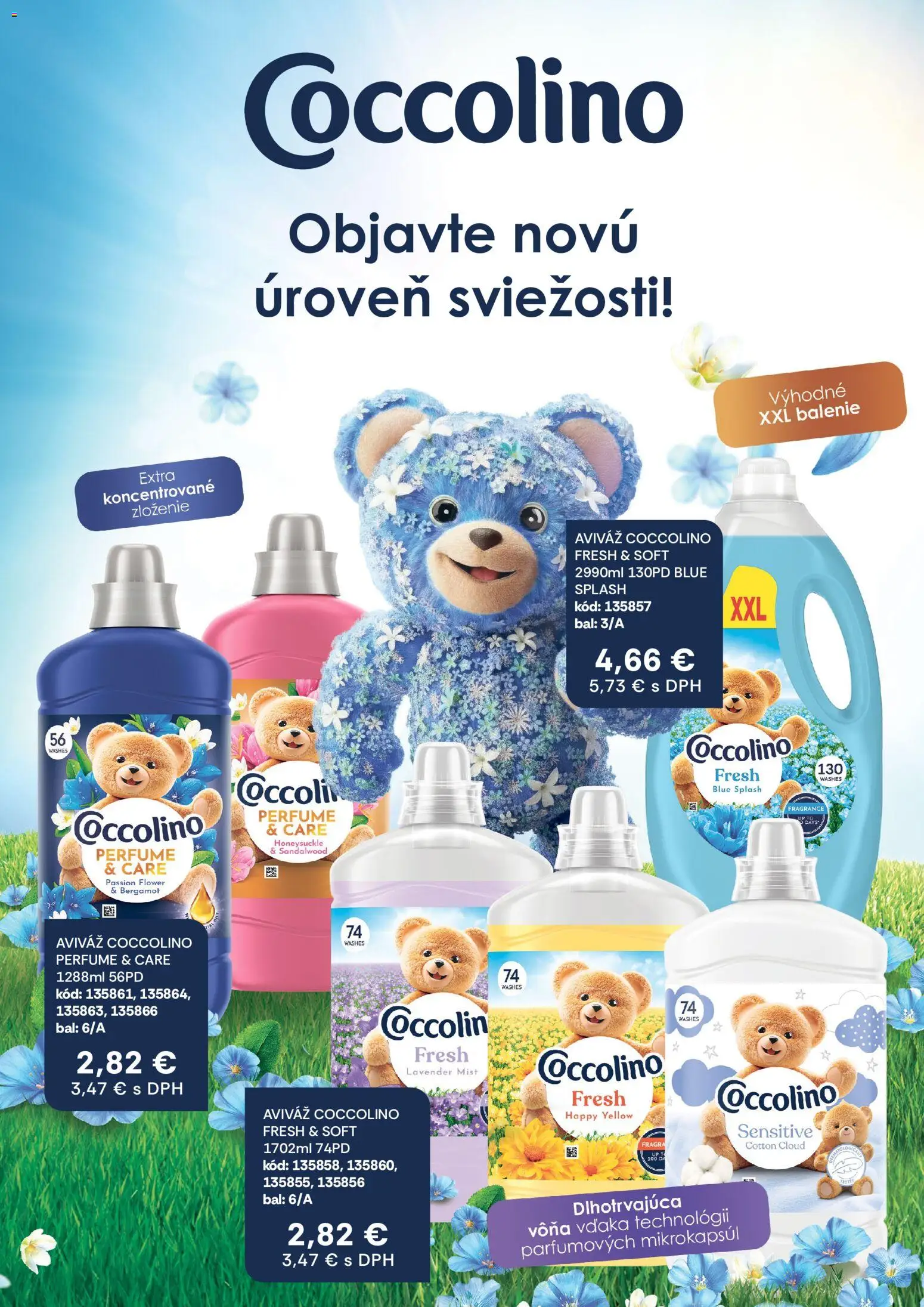 Nové Labaš akcie – leták je platný od 11.09.2026 | Strana: 33 | Produkty: Aviváž, Coccolino