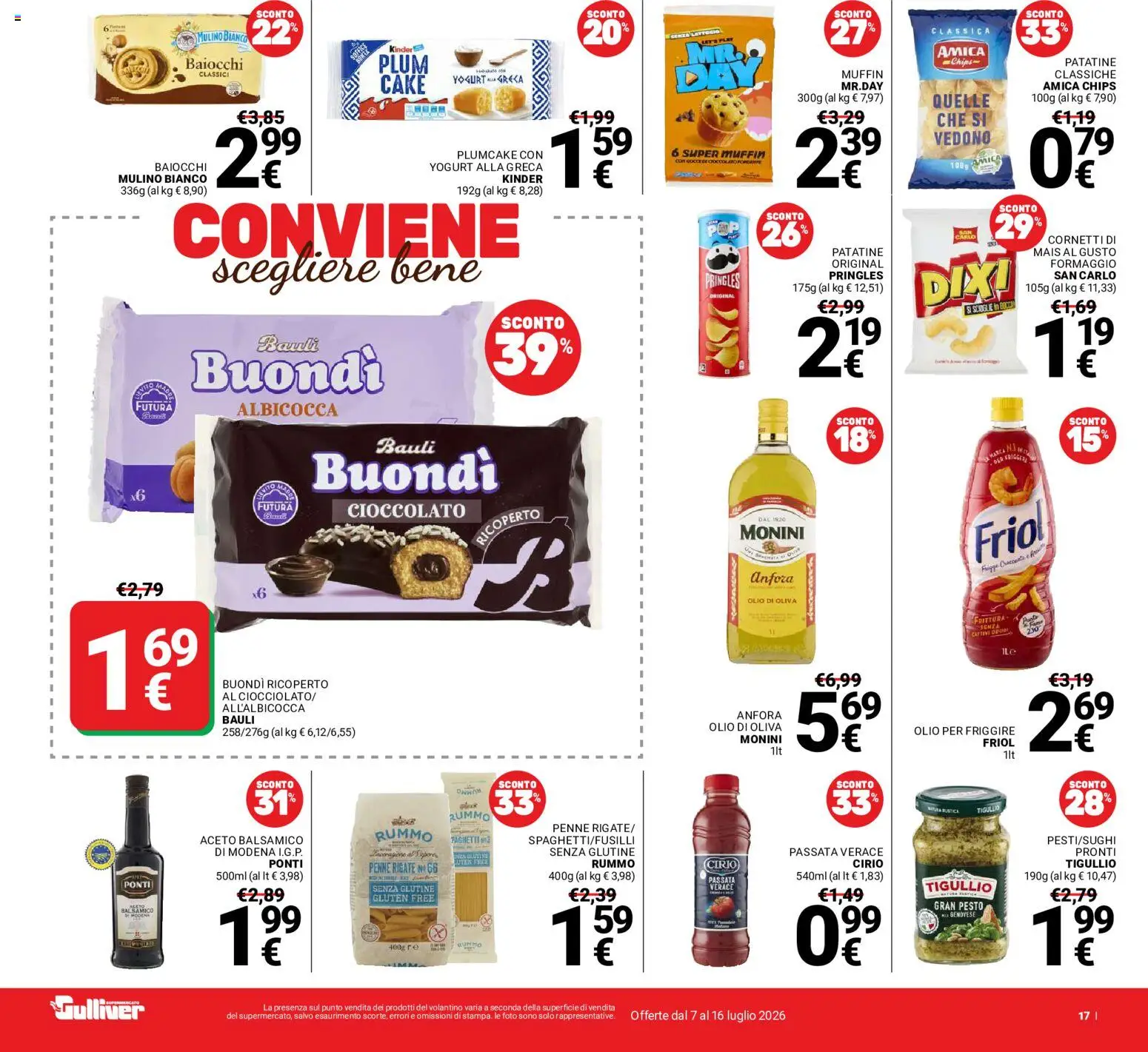 Volantino Gulliver del 07/07/2026 | Pagina: 17