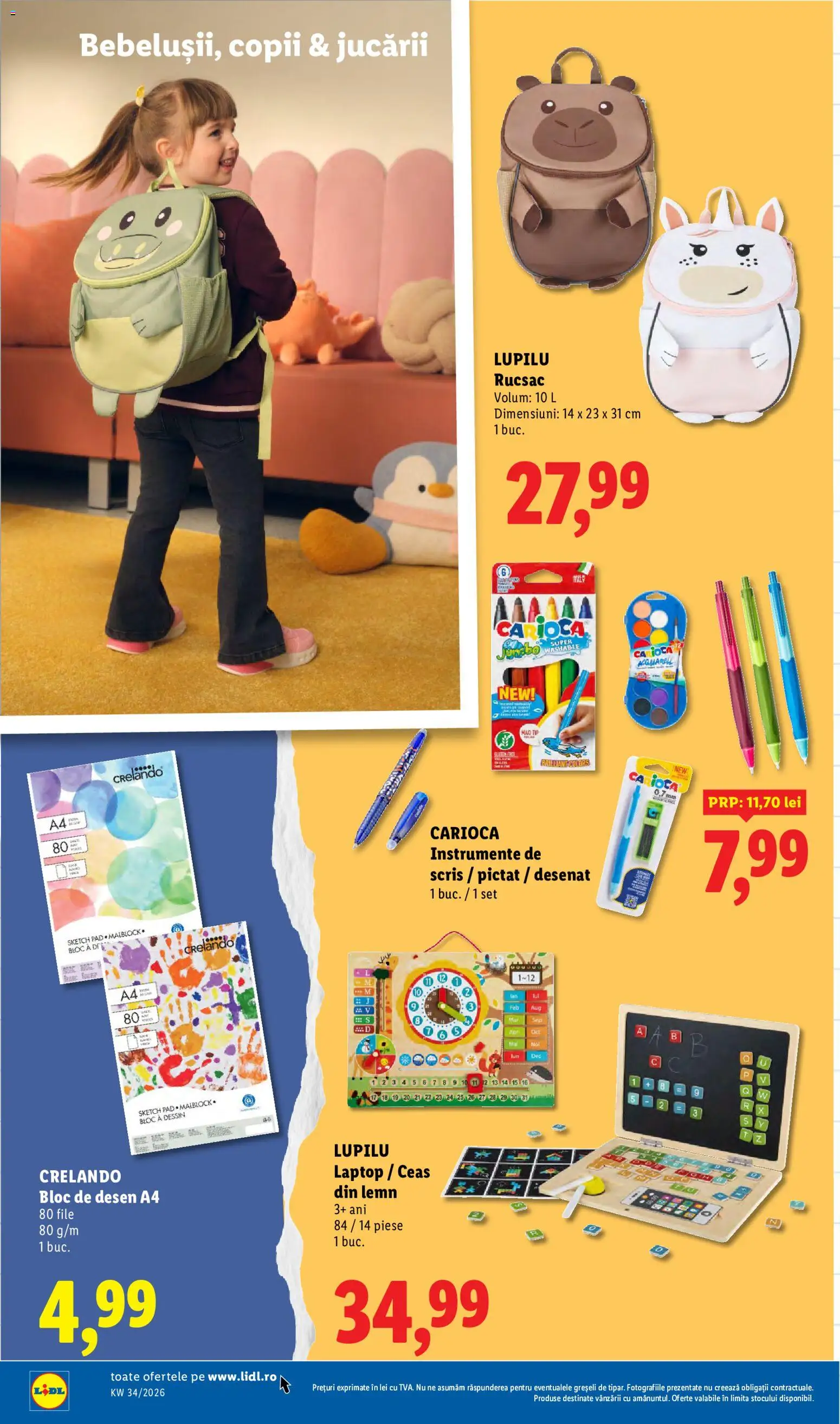 Noul catalog Lidl – valabil de la 17.08.2026 | Pagină: 58 | Produse: Laptop, Sport, Tip, Rucsac
